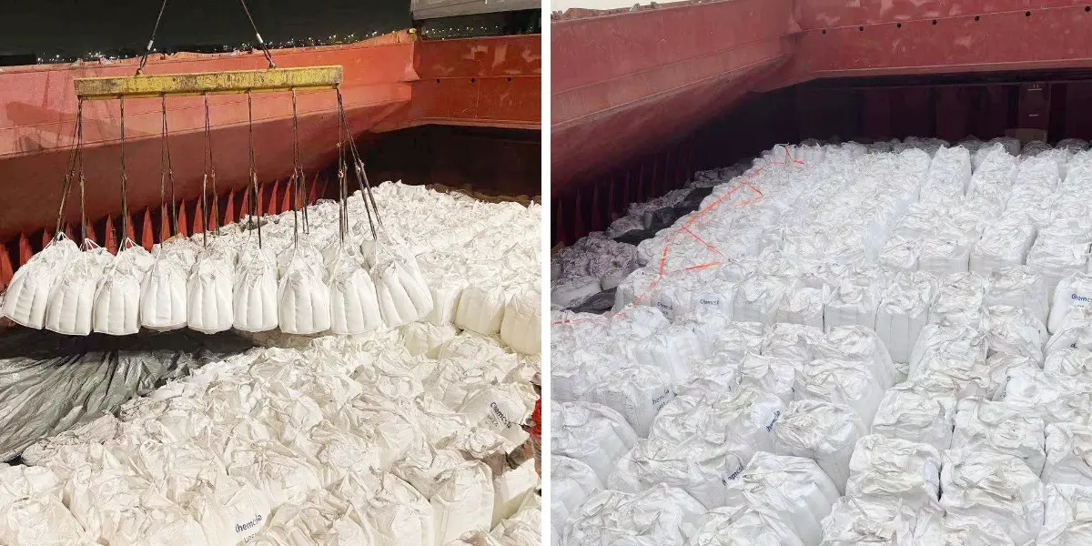 550 tonnes d'urée industrielle exportées vers le leader sud-américain des solutions environnementales 550 tonnes d'urée industrielle exportées vers le leader sud-américain des solutions environnementales